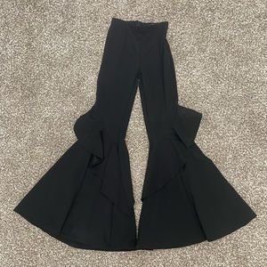 Black bell bottoms